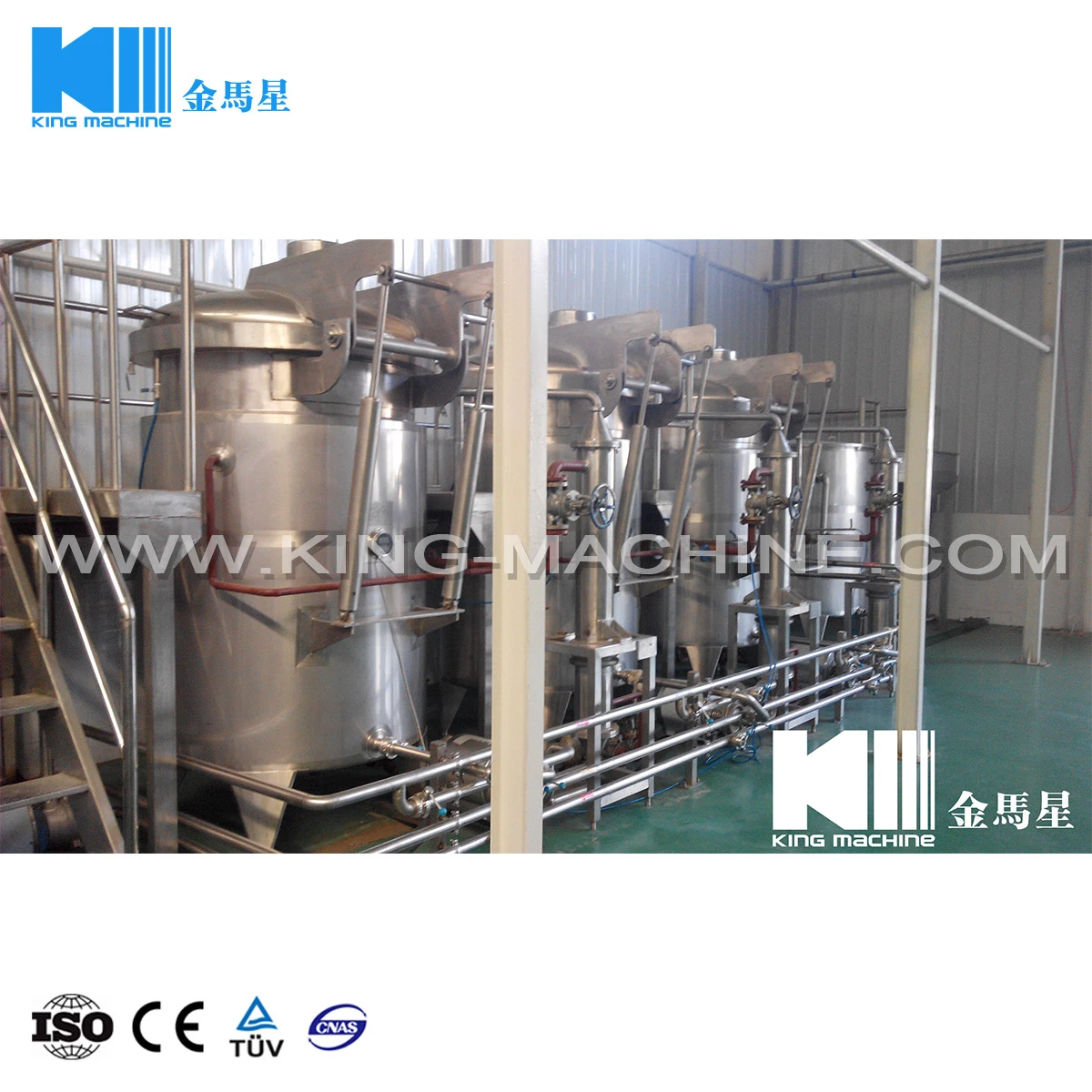 1000 Liters Per Hour Juice Processing Equipment