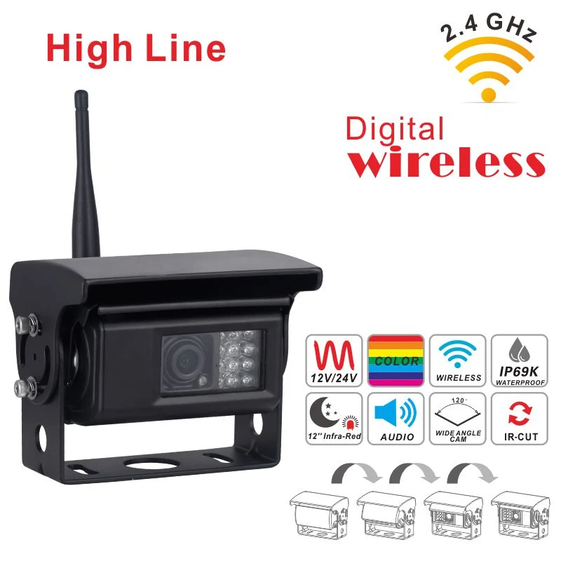 Digital Wireless Monitor Camera System for Trucks and Trailors