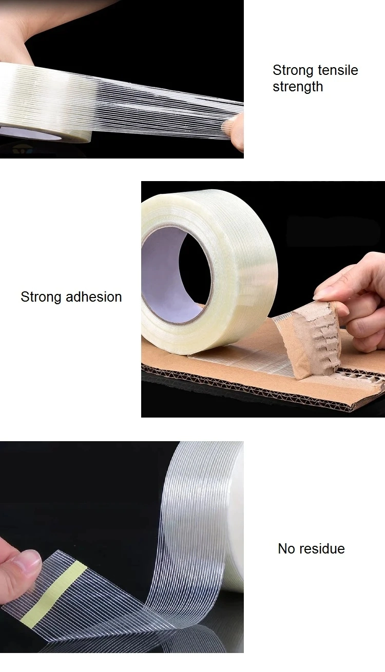 Self Adhesive Cross Filament Tape for Packing
