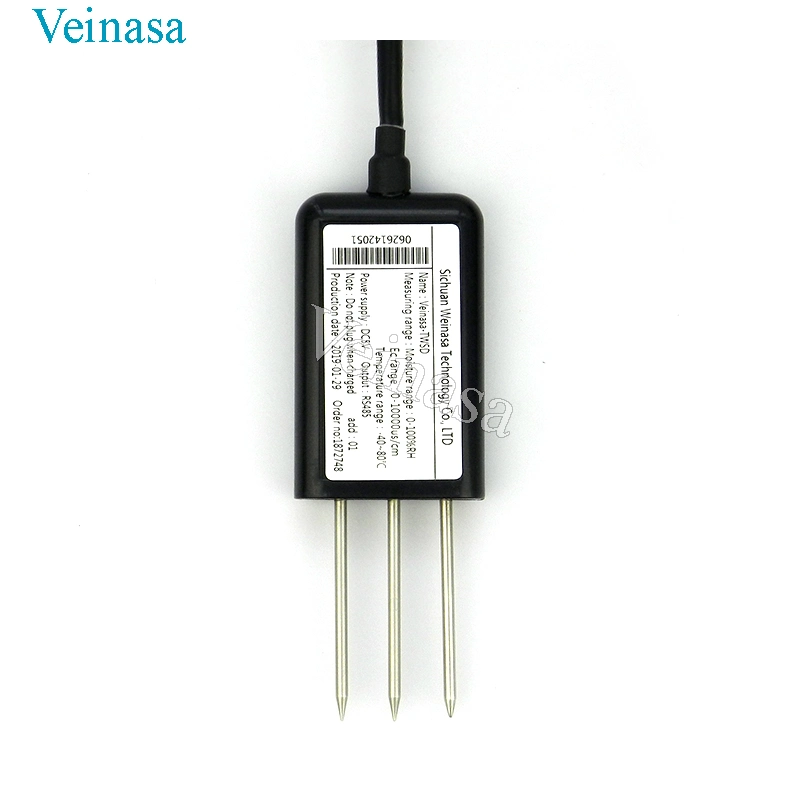 Veinasa-Twsd Solo Zigbee equipamento de teste de temperatura integrado e umidade do sensor de condutividade