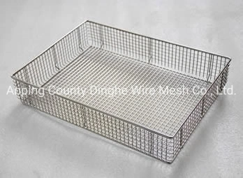 Stainless Steel Freezer Welded Storage Basket for Icebox