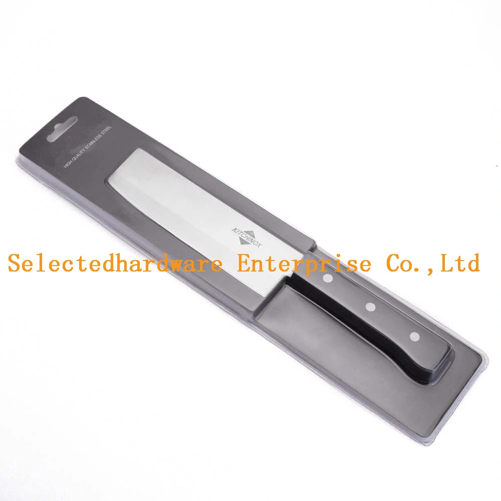 Acero inoxidable al carbono de 7 pulgadas de Cleaver cuchillo cuchilla cuchilla para picar verduras