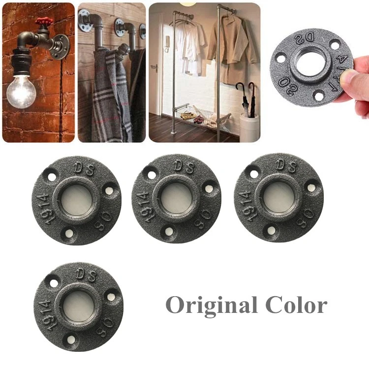 Holes Floor Flange with Casting Process for Pipe Fittings DN20