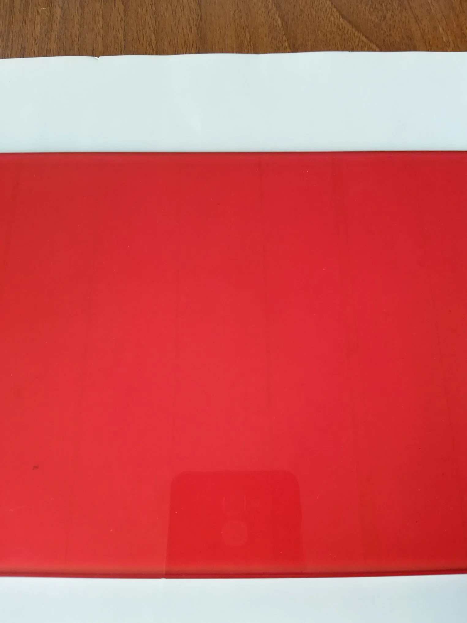 Thick 6.38mm Red Color PVB Interlayer Safety Laminated Glass