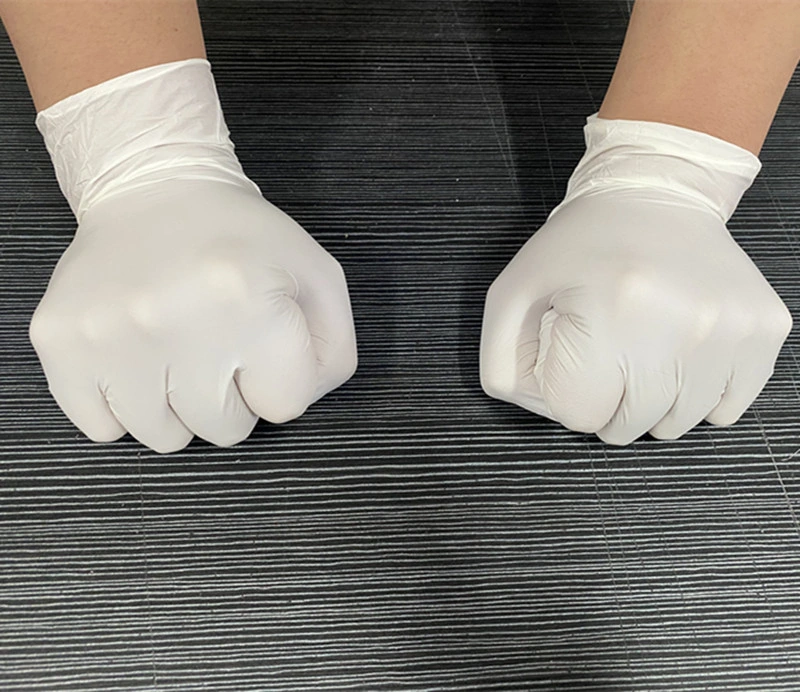 Sin polvo Guantes de PVC Limpieza guantes desechables de vinilo