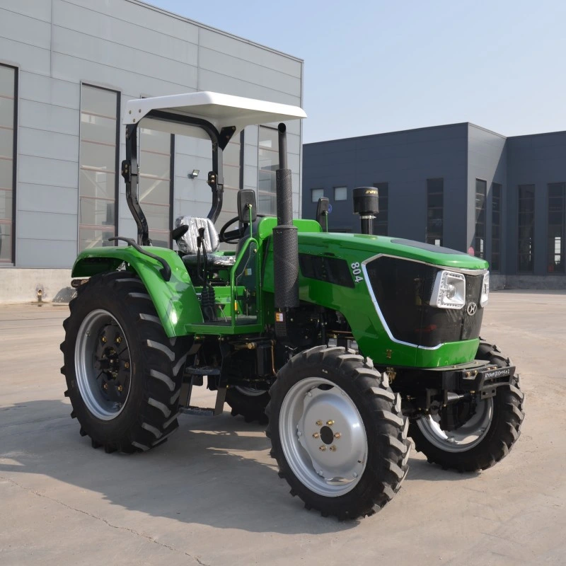 804 Modelo 80HP 4W Tractor Cargador