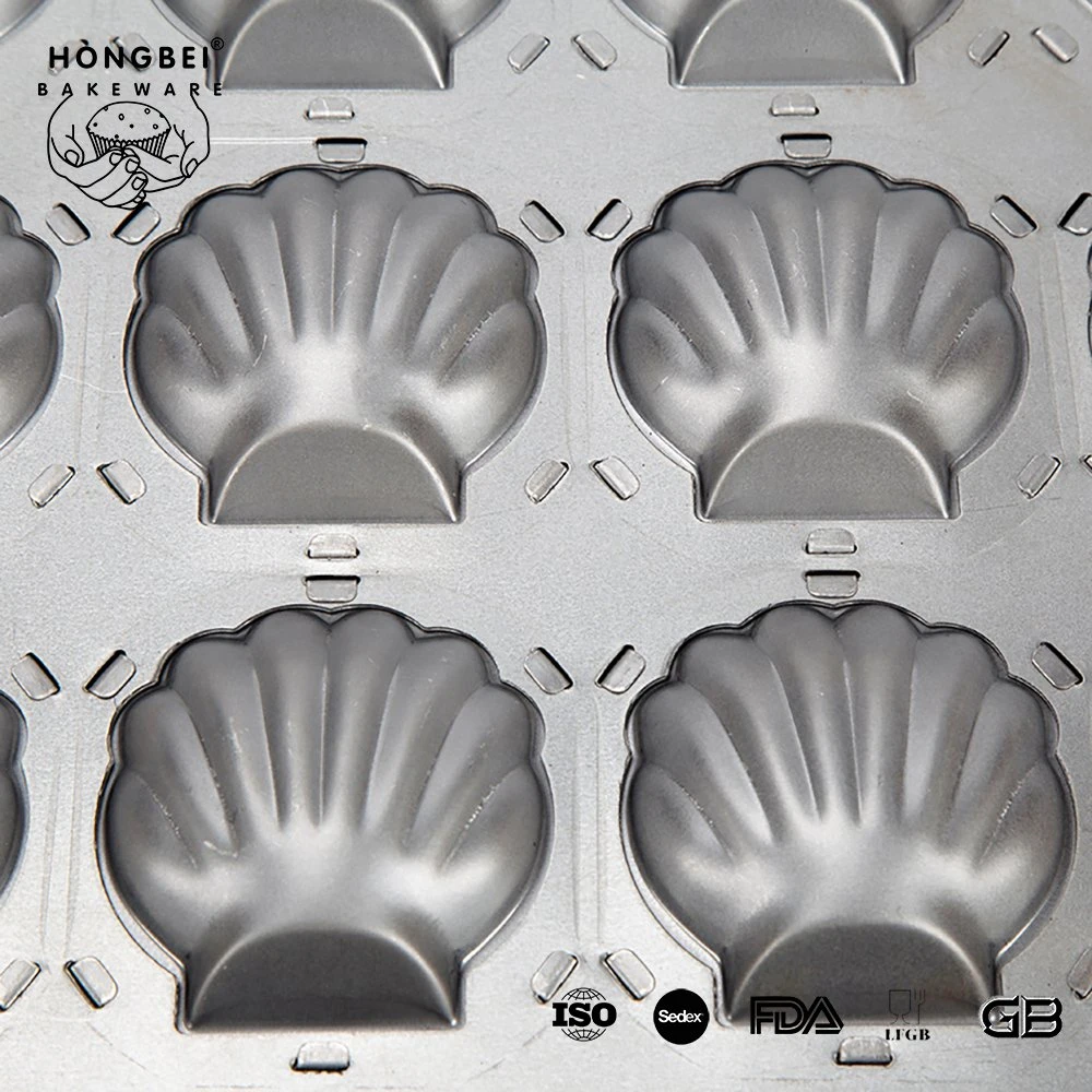 Bakeware Multi-Link Shell/Paw/anti-adherente forma de banana de la cocción de acero al carbono