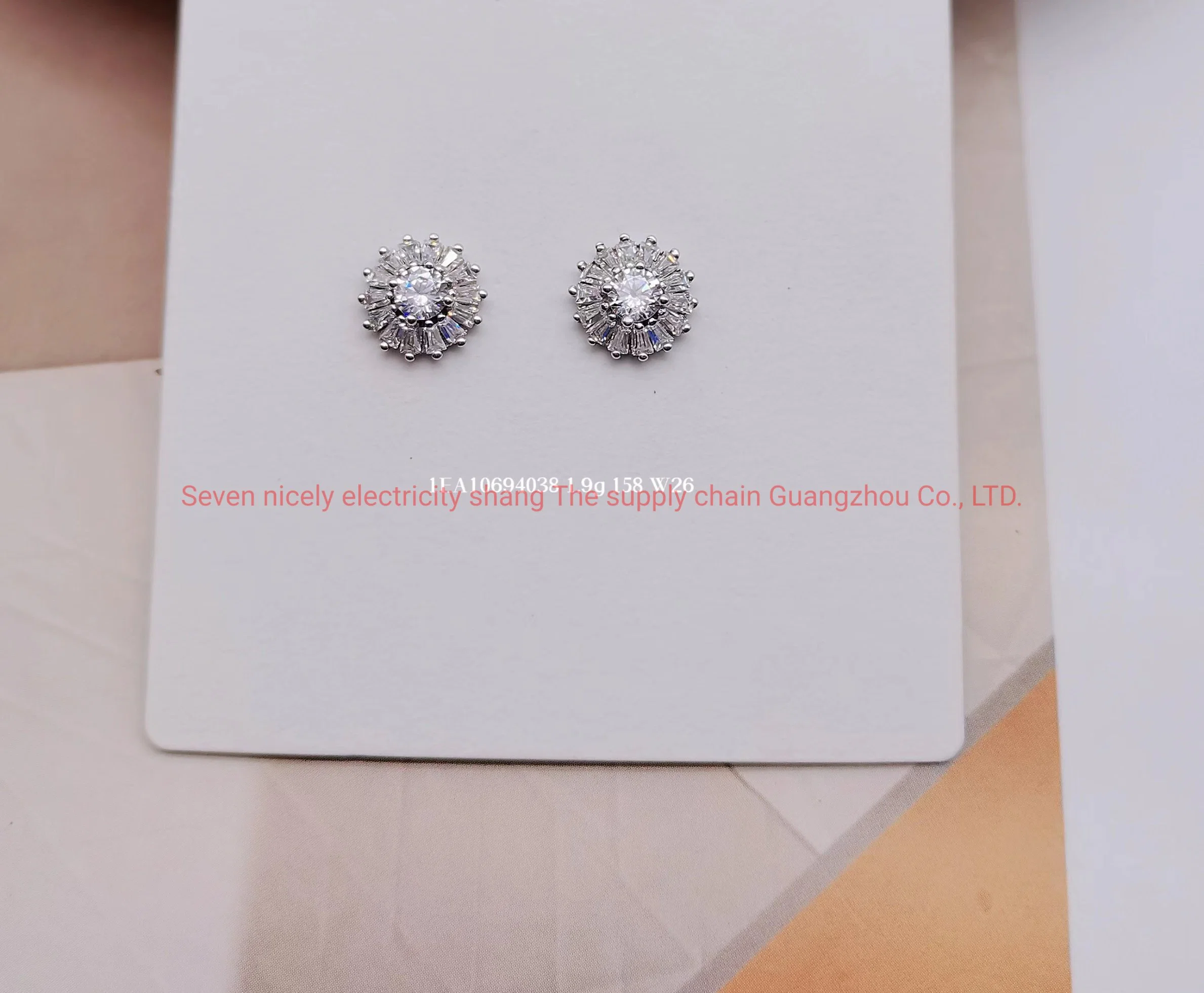 Custom Jewellery Fashion Design High quality/High cost performance  OEM ODM Women Accessories Earrings 925 Sterling Silver