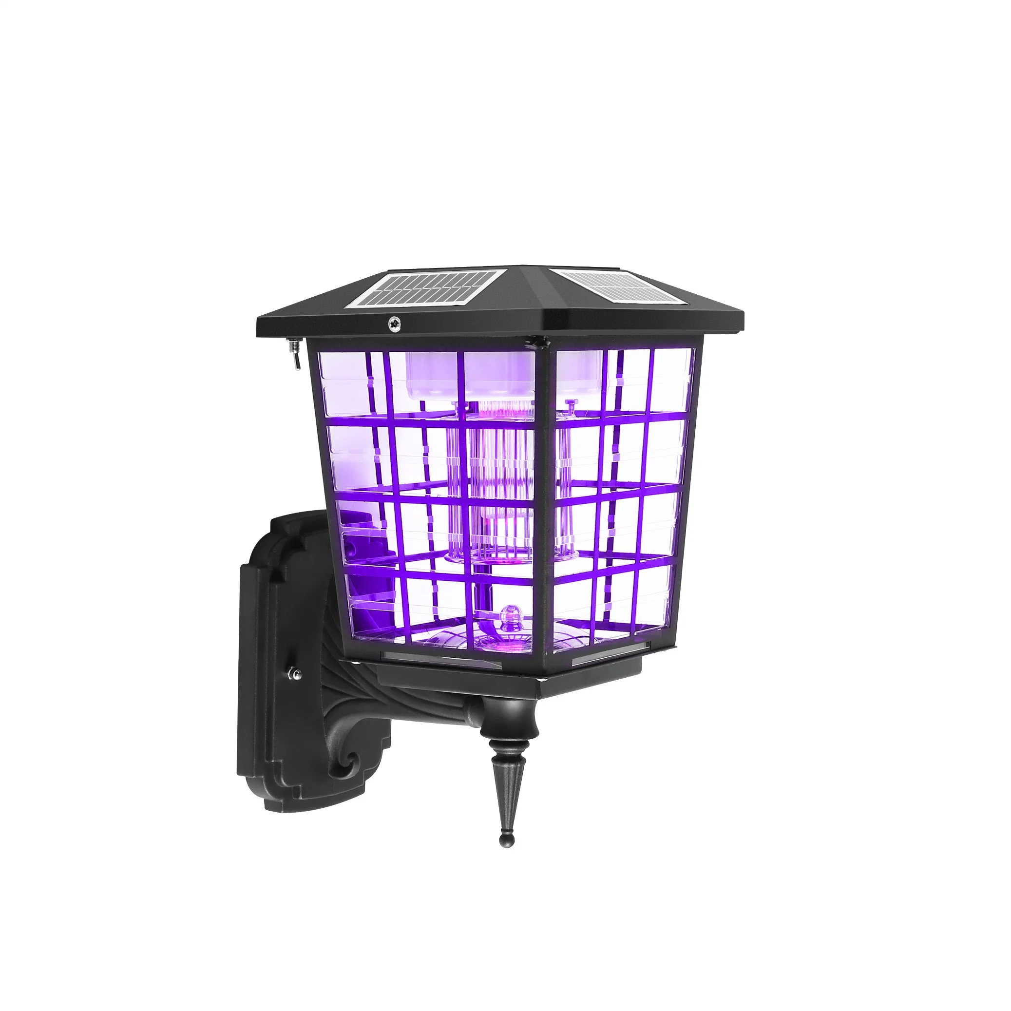 Moskito anti Moustique Mata Mosca eléctrico recargable lona Trapper asesino de mosquitos Solar LED Lámpara de matar mosquitos