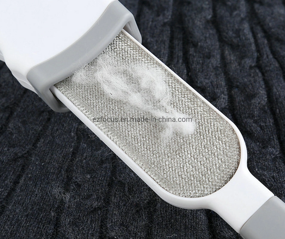 Pet Hair Remover Brush with Self Cleaning Base for Clothing or Furniture Efficient Double Sided Lint Fur Brush Dog Cat Hairs Clean Removal Tool Wbb12556