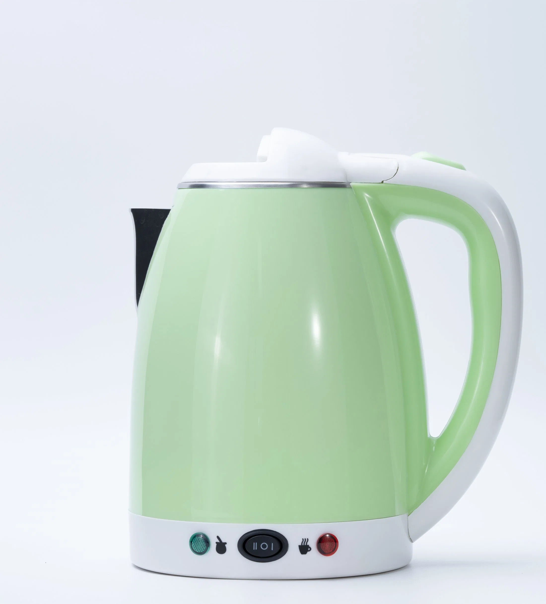 1.8L Double-Layer Electric Kettle Double Wall Kettle 201/304 Stainless Steel Fashionable Home Hotel Appliances Factory Price