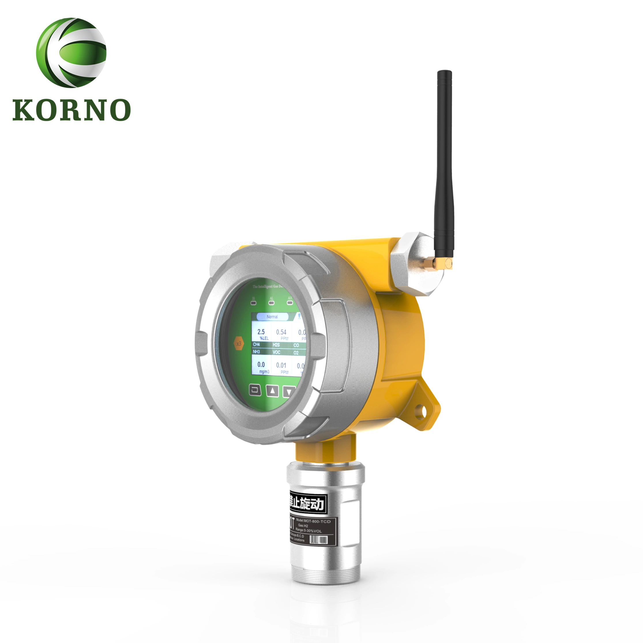 Detector de gas de Disulfuro de carbono fijo con alarma de fuga de gas con inalámbrico (CS2)