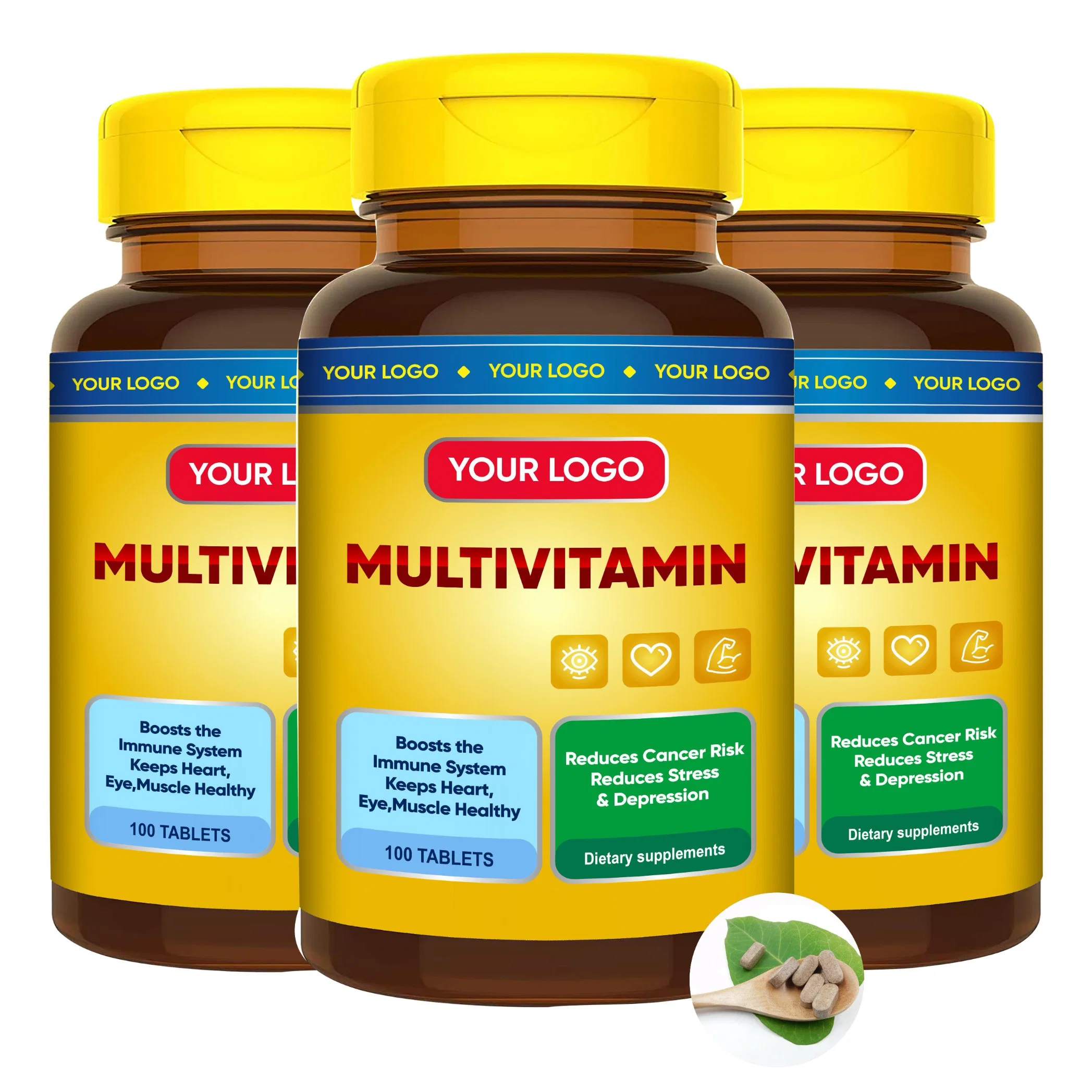 GMP Certified Health Food Multivitamin Tablets