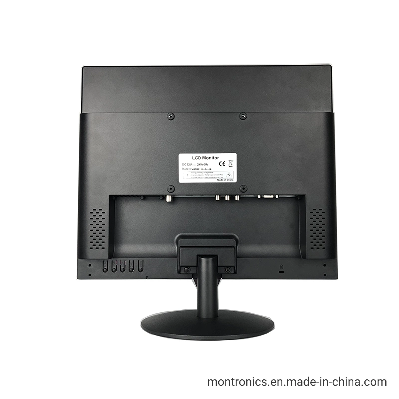 Montaje en pared o escritorio Monitor LCD de 17 pulgadas 4: relación de 3 de la pantalla del panel de IPS