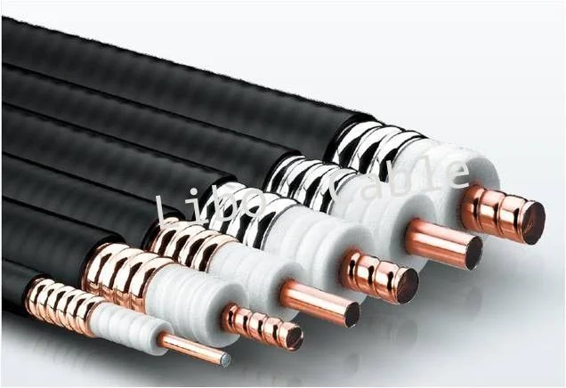 RF Coaxial Cable 7/8 Inches Feeder Cable Helix Copper Tube Communication Wires and Cables