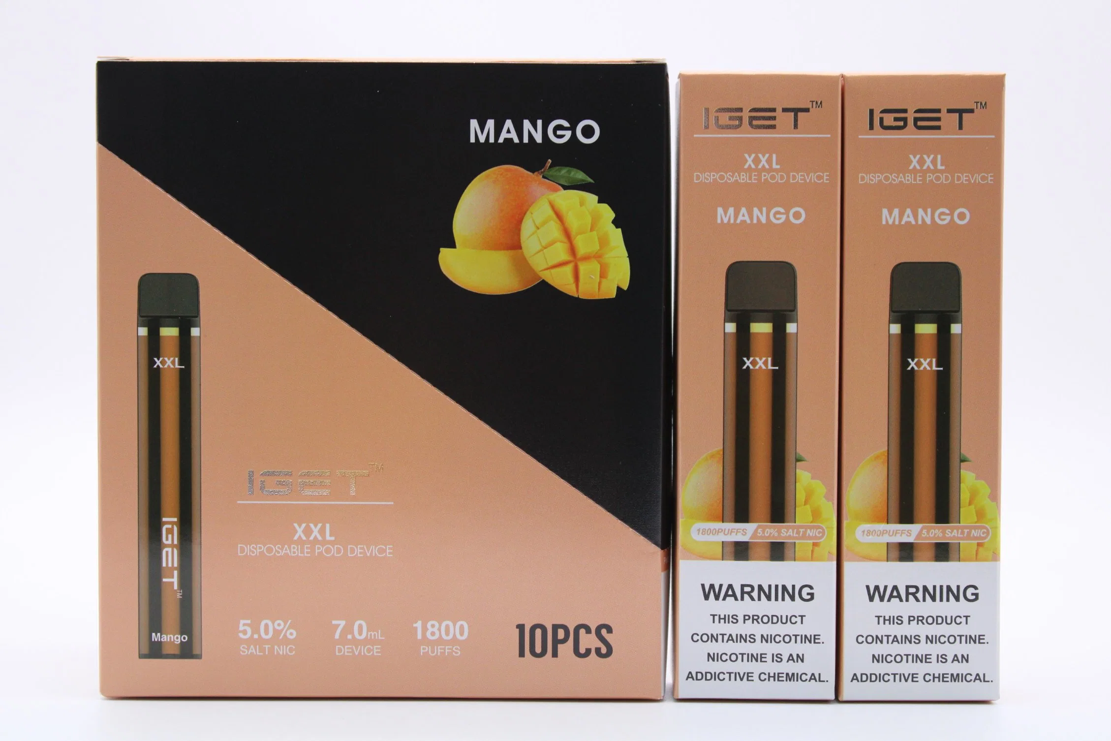 Wholesale/Supplier Iget XXL Disposable/Chargeable 950mAh Electronic Cigarette Pod Vaporizer Starter Vape Kit