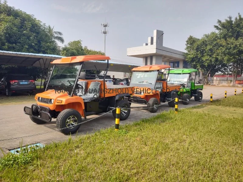 4 Wheels Golf Cart off-Road Patrol Strong Power Electric Patrol Car