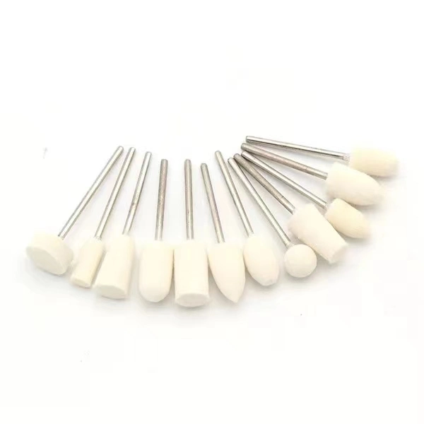 Guyo White Drill Bit Set for Nail Beauty Accept Custom Logo