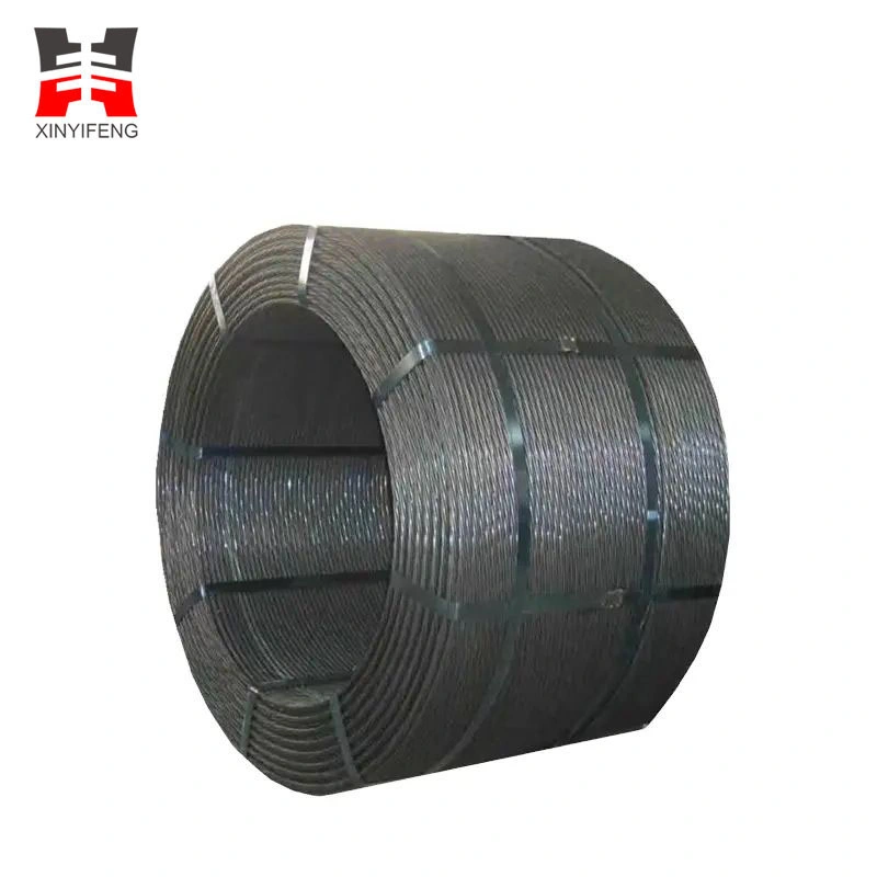 High Tensile Prestressed Concrete Bonded PT Strands Cables Prestressing Steel Strand Wire Price Cable 12.7mm PC Strand