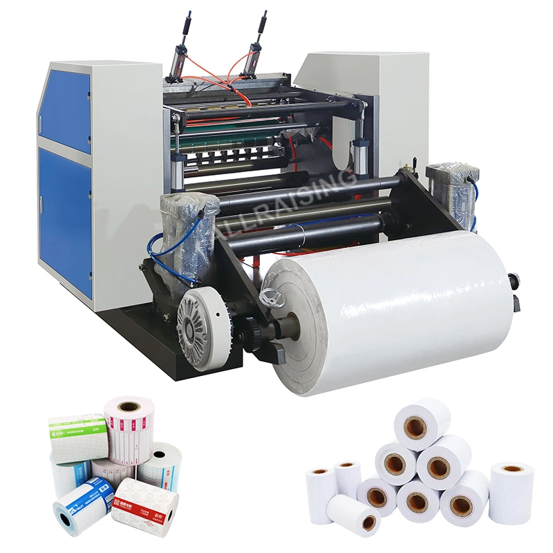 Fully Automatic Bank POS Receipt Cash Register Thermal Paper Roll Cutting Machine