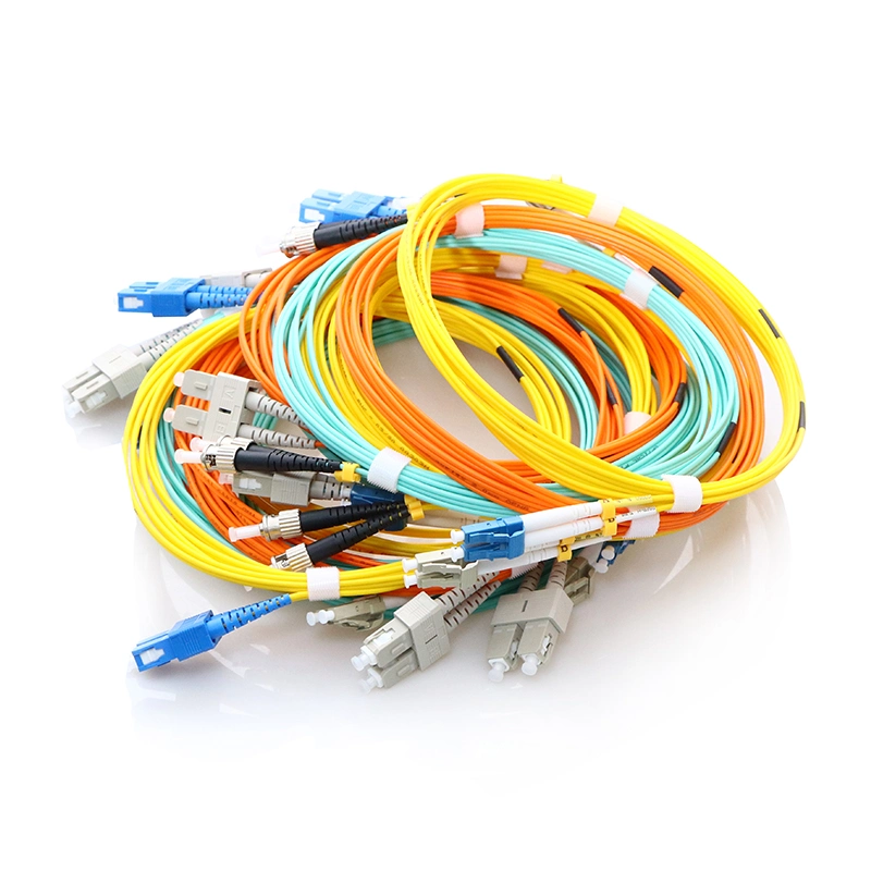 Sc/Upc FTTH Multimode Duplex Om4 Fiber Optic Patch Cord Cable