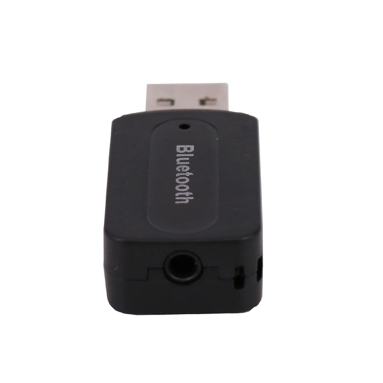Receptor de música inalámbrica de 3,5 mm Aux Receptor de audio Bluetooth USB