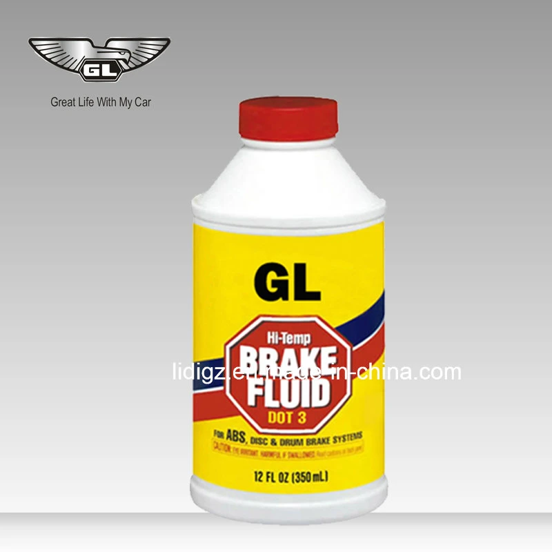 Plastic Bottle Hydraulic Performance Brake Fluid for ABS Brake System