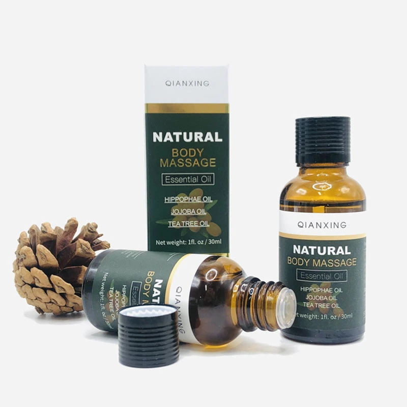 Natural Herbal relaxar Tea Tree Body Massagem óleo essencial para SPA