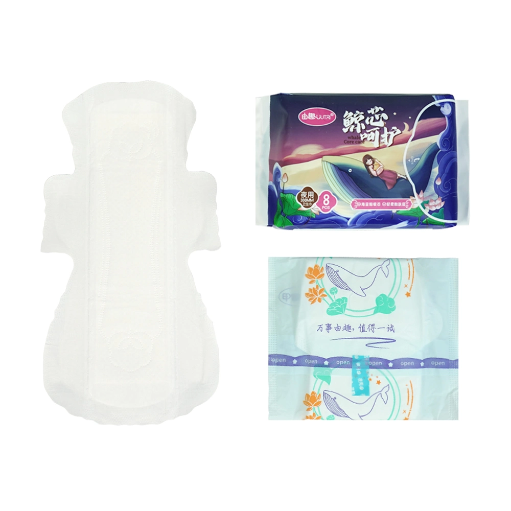 OEM China Products/Suppliers. Maxi Cotton Towels Female Sanitary Pads with Brands Sanitary Napkins with Cotton Oversheet to Provide Lady Extra Safety