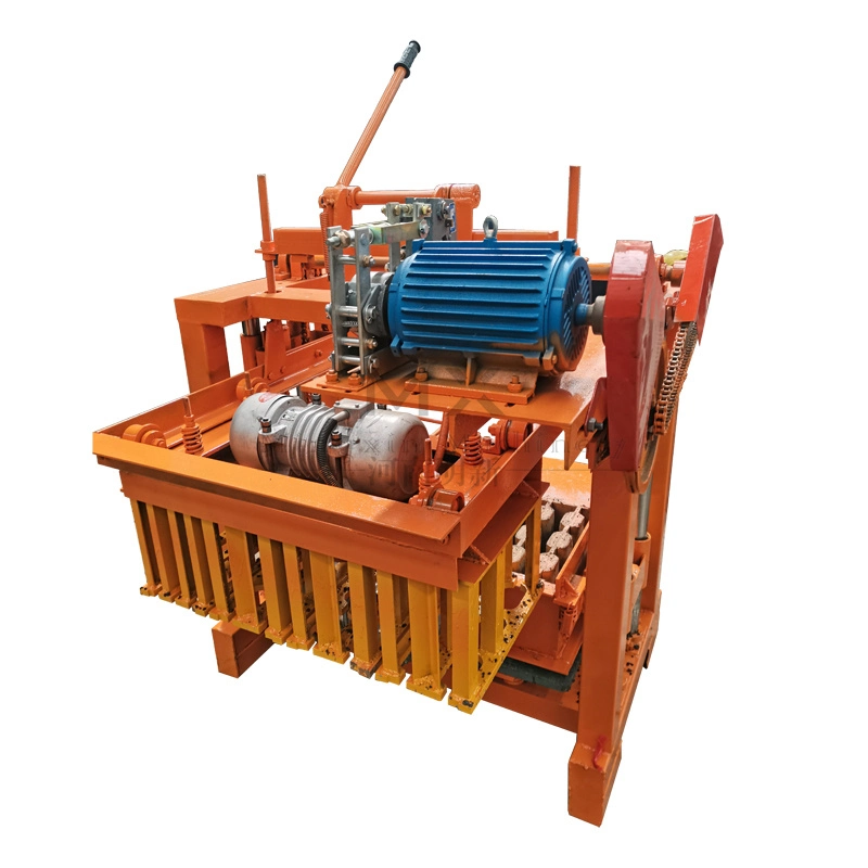 Maquinaria de fabricación de ladrillos semiautomática producción de bloques de hormigón hidráulico Línea