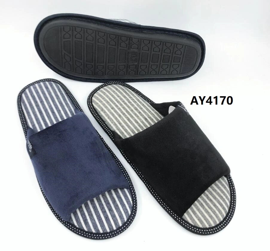 2021 Newest Collection Cloth Material Good Sale Man Indoor House Shoes