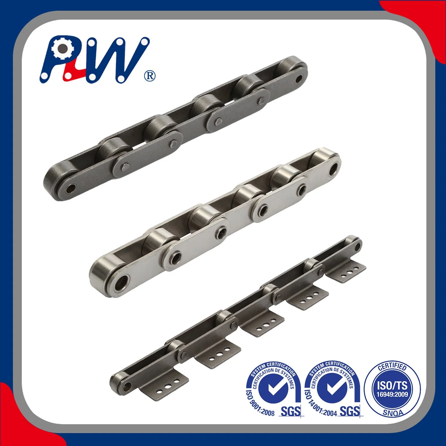 High Quality Motorcycle Conveyor Roller Chain Stainless Steel Professional China Factory Supply (ANSI, BS, DIN, JIS Standard)