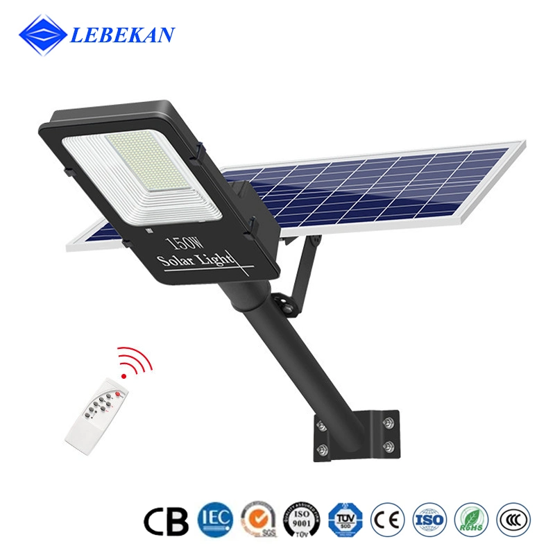 China Supplier Wholesale/Supplier Price Home Lighting System 100W 150W 200W 300W Outdoor Garden Floodlight IP66 6500K LED Street Solar Lamp