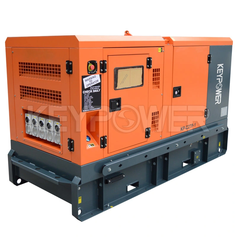 Les générateurs diesel avec moteur Kubota Set Super Silent 10 12 15 30 50 250 300 500 Kw kVA Phase unique de petite puissance