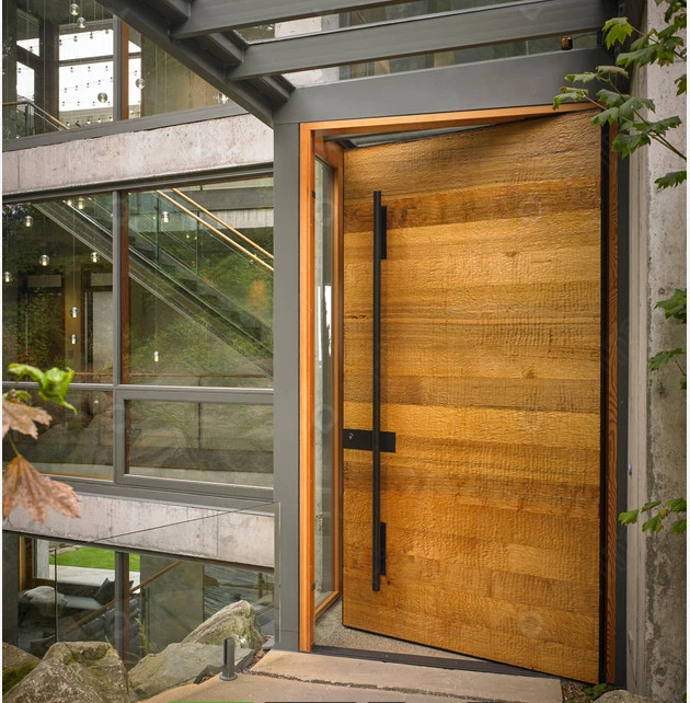 La prima de la puerta de madera de estilo Multi