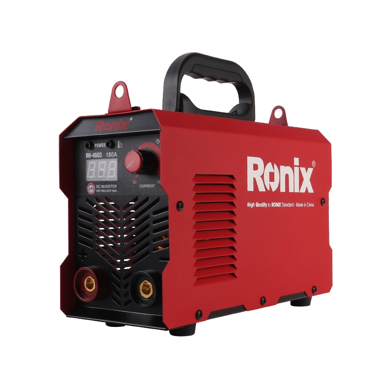 Modelo Ronix Rh-4603 Garantia de qualidade adequada dos preços do alumínio máquina de solda eficiente e conveniente Portable soldadura eléctrica por arco inversor