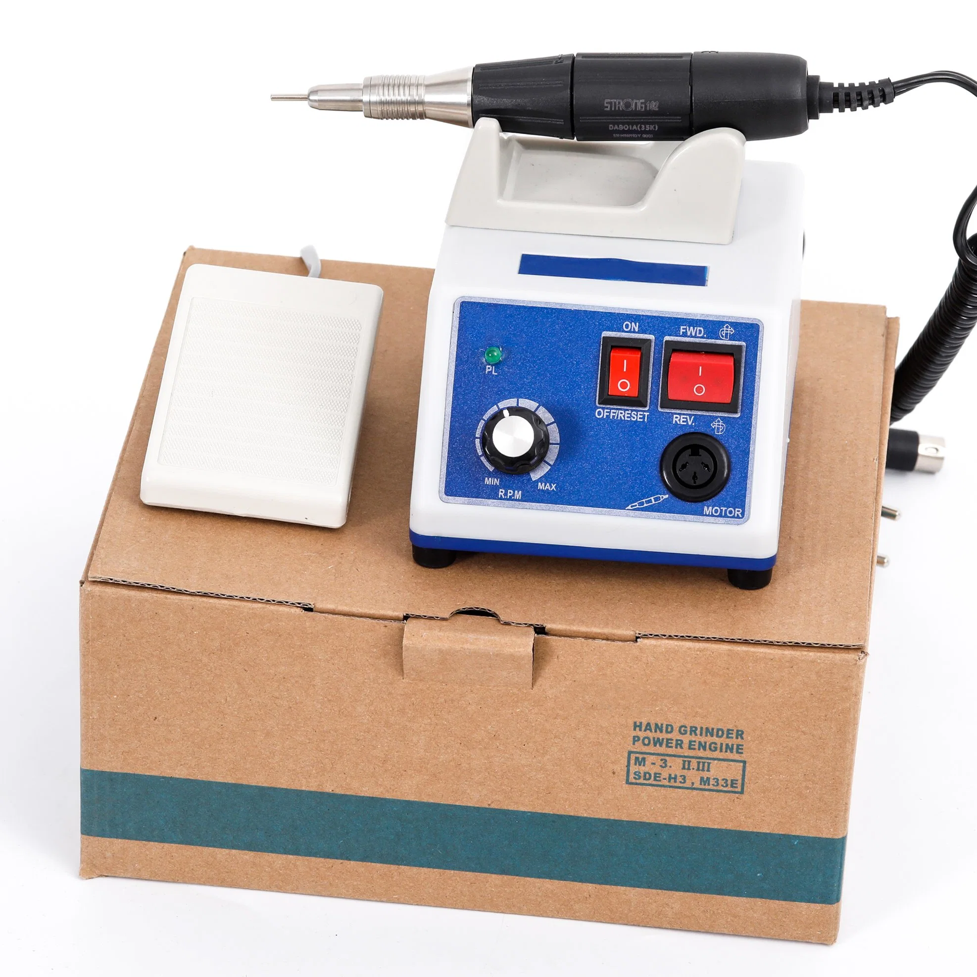 Dental Lab Micromotor Polishing N3 Without Holes Handpiece 35000 Rpm Dental Micromotor 102