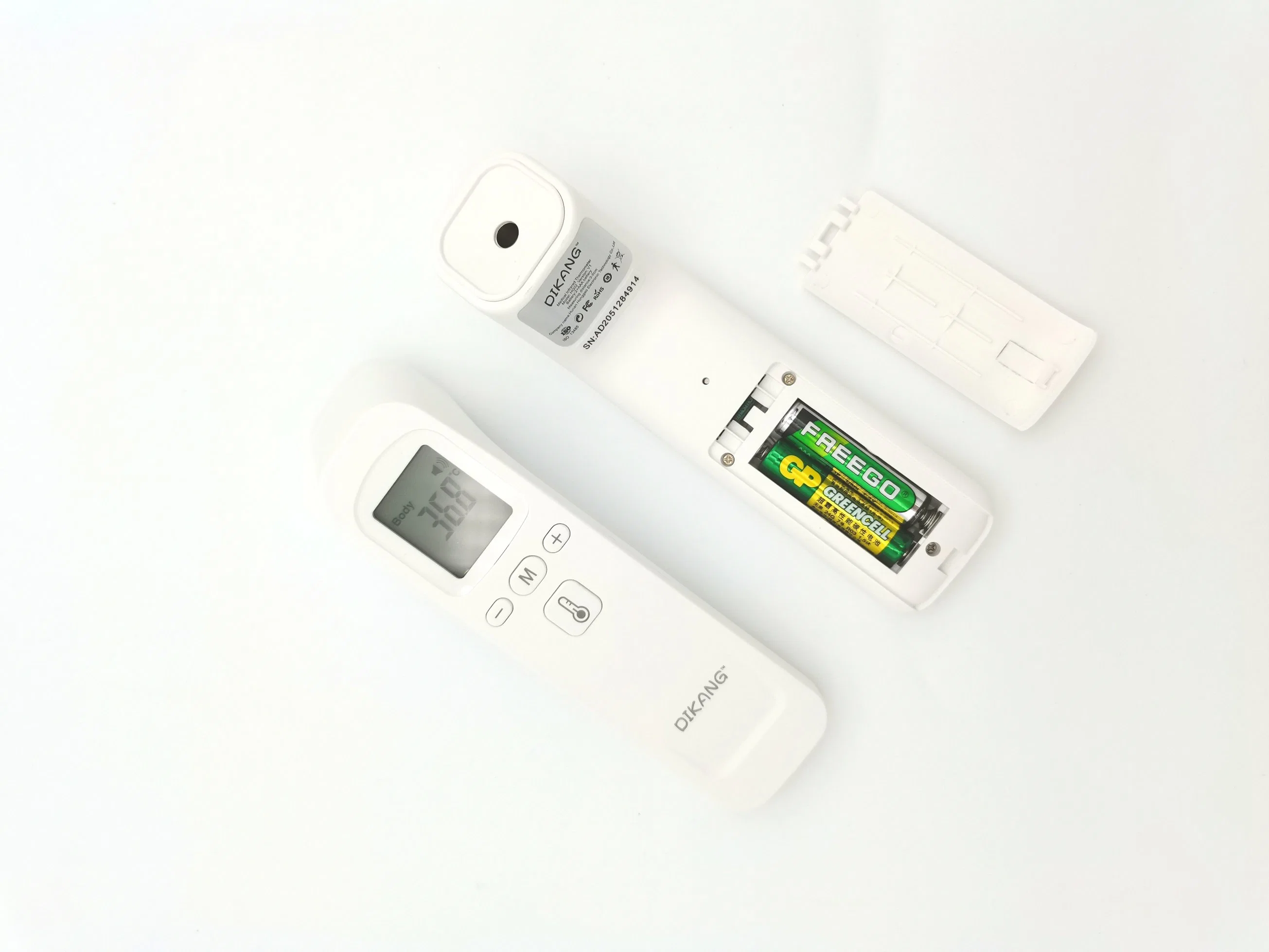 Digitales Berührungslose Thermometer Für Den Menschlichen Körper Präzise Berührungslose Infrarotstirnanzeige Thermometer LCD-Display mit CE &amp; FDA