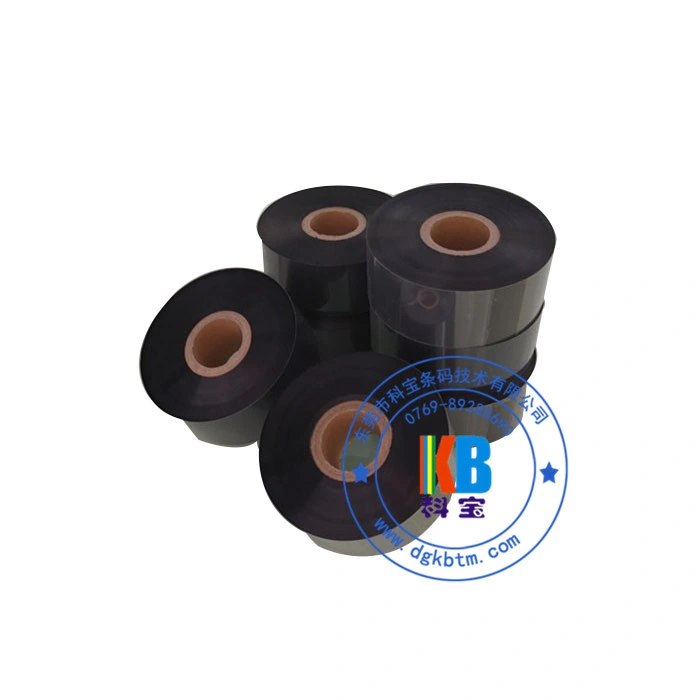 Black Resin Wash Color Ribbon for Taffeta Satin Transfer Printing