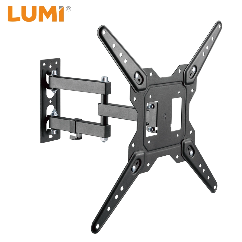 Wholesale/Supplier Modern Living Room Furniture Full Motion Cheap Articulating Adjustable Tilt Swivel TV Wall Mount Bracket for LED LCD Flat Curved Screen VESA 400x400