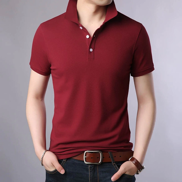 OEM Original Factory Wholesale/Supplier Summer Polo Shirt Slim Fit Short Sleeve Plain Polos Casual Mens Clothing