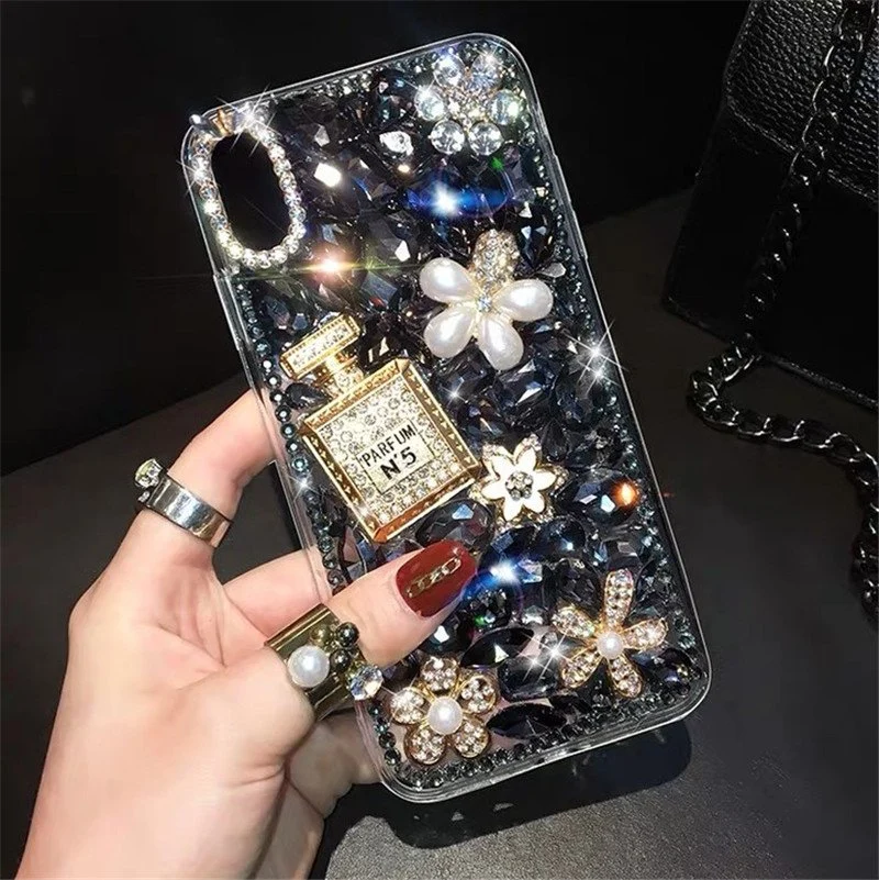 High quality/High cost performance  Silicone Mobile Phone Case TPU Fashion Luxury Diamond Back Cover for iPhone 11 12 13