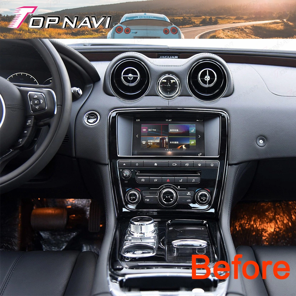 Lecteur de DVD voiture 10.25 pouces CarPlay pour Jaguar XJ/xjl 2016 2017 enregistreur vidéo du système de navigation GPS