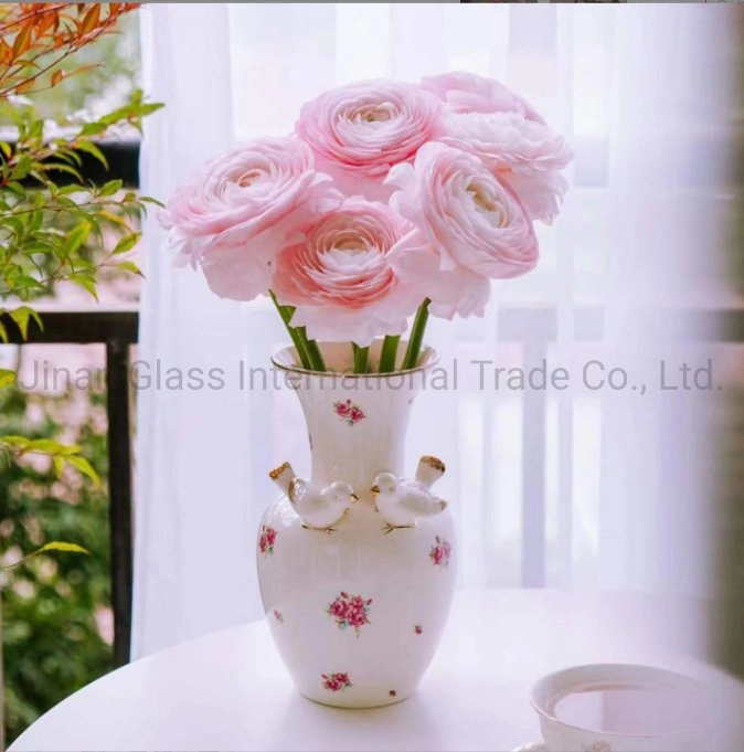 Creative Ceramic Vase Three-Dimensional Phnom Penh Bird Flower Vase Broken Flower Vase Small Fresh Home Decoration Crafts