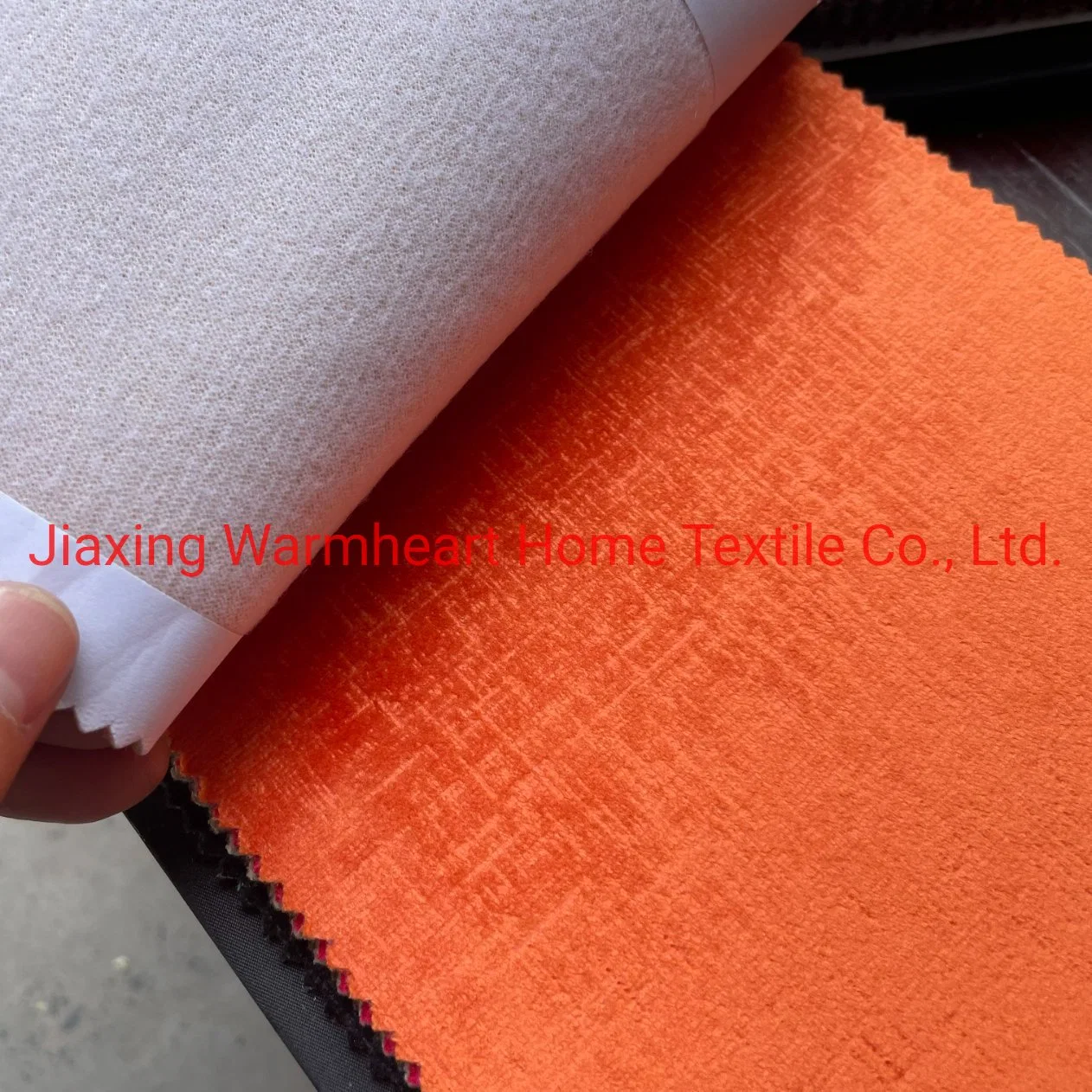 Glue Print Holland Velvet Ready Goods Stock Fabric Sofa Material Sofa Fabric Furniture Material (TELA)