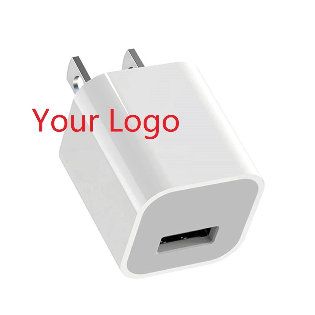 Adaptateur d'alimentation USB 5 W personnalisé pour chargeur de fiche mâle US A1385/MD810 5V1a