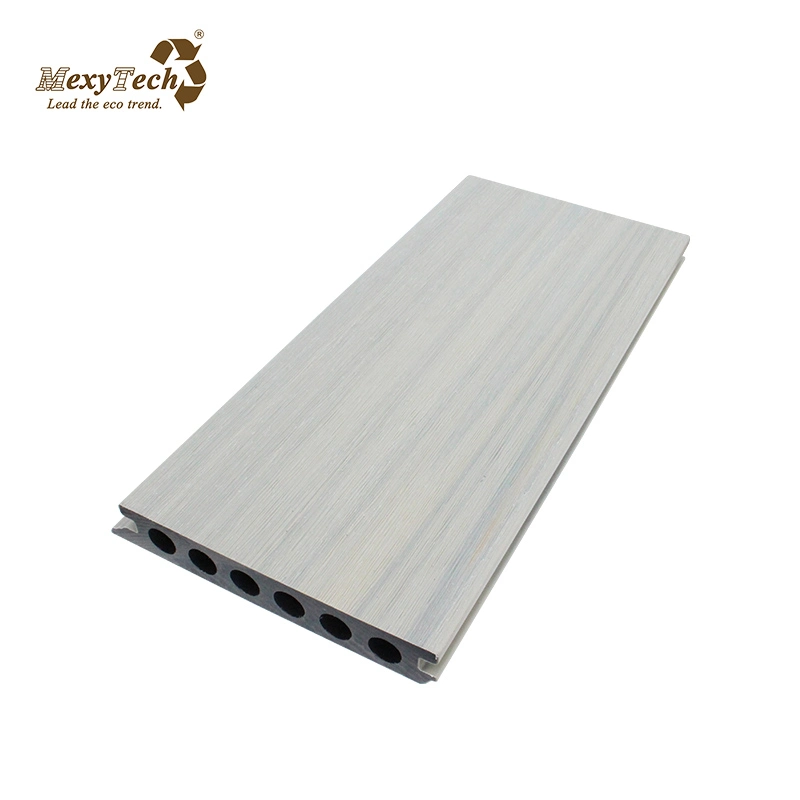 Cheap plafonné étanche de promotion du grain du bois Composite Decking Co-Extrusion WPC