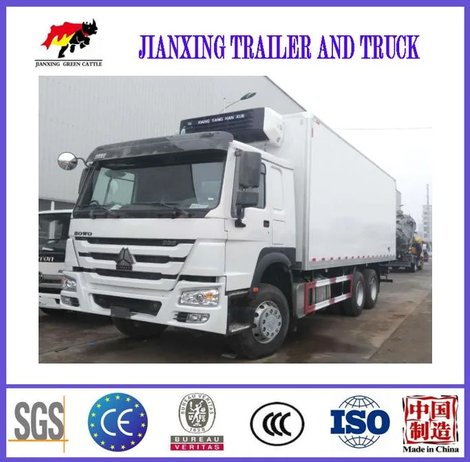 Sinotruk HOWO Trucks 6X4 Meat Transport Refrigerated Truck for Sale