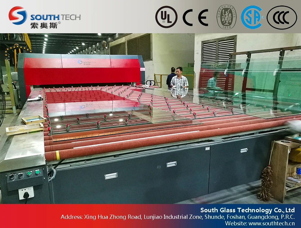 Southtech Double Heating Chambers Flat Tempered Glass Equipment (TPG-2)