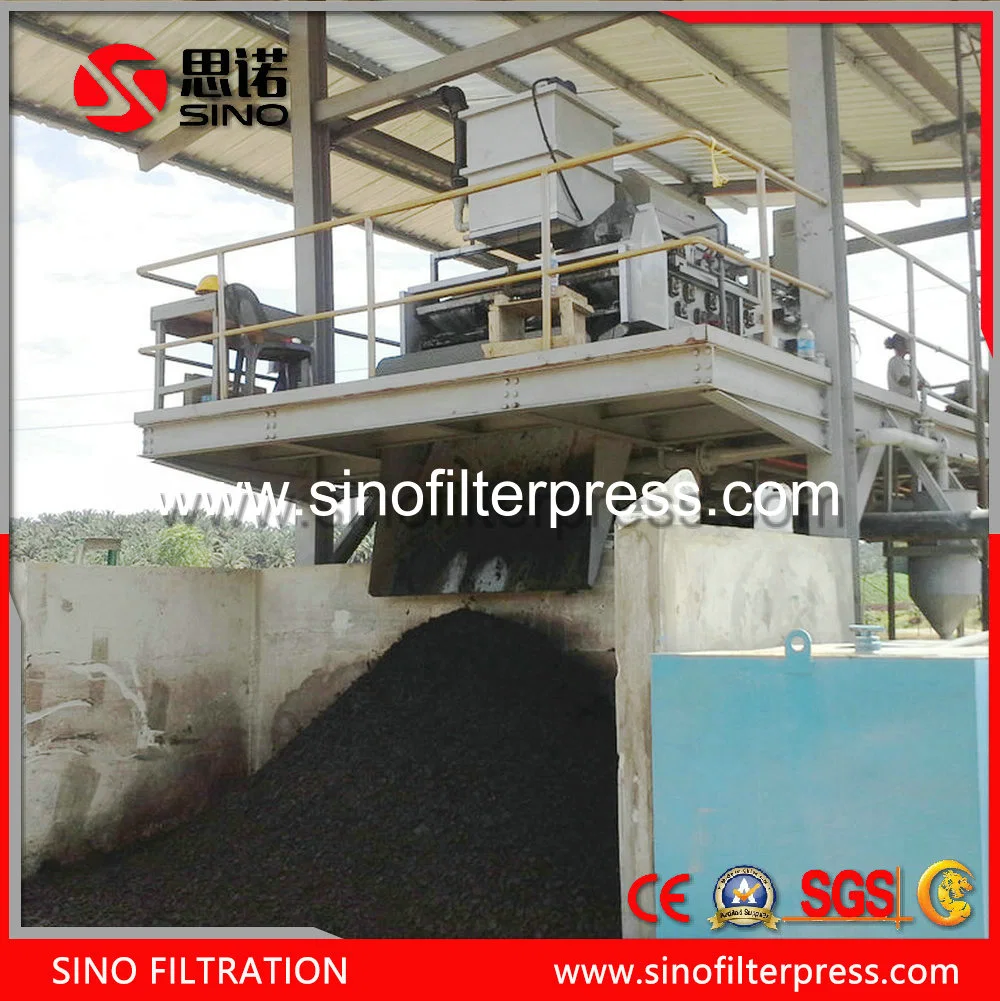 Stainless Steel Hydraulic Belt Filter Press Equipment for Sludge Dewatering